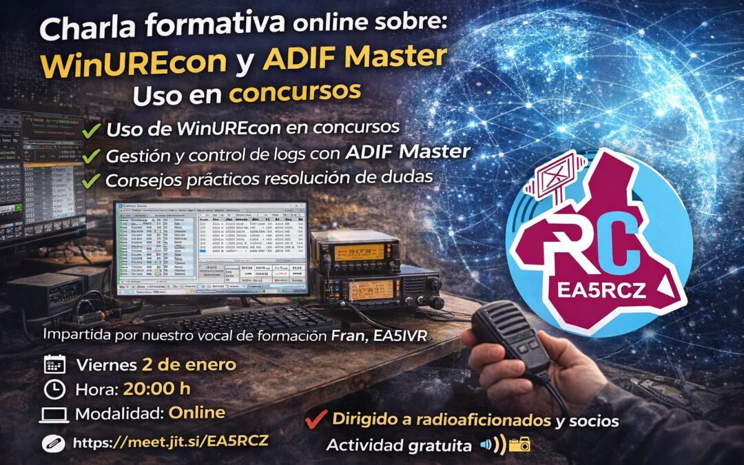 CHARLA FORMATIVA – WinUrecon y ADIF Master