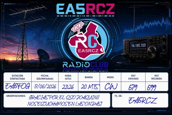 003 QSO con… EA5FOG