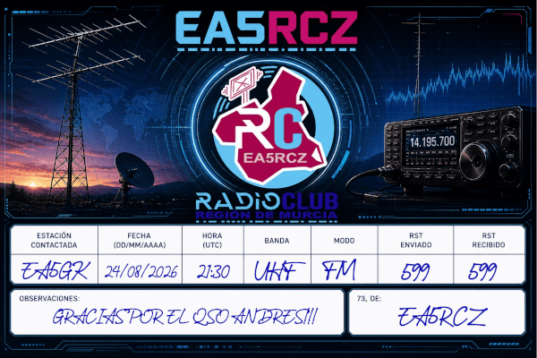 009 QSO con… EA5GK
