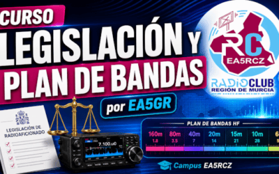 Curso LEGISLACION Y PLAN DE BANDAS en CAMPUS EA5RCZ