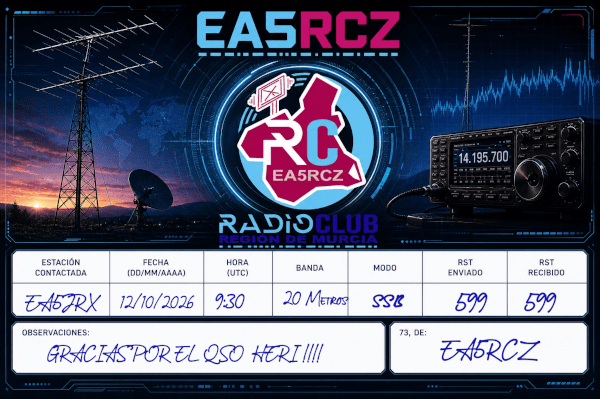 012 QSO con… EA5JRX
